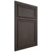 Shiloh Cabinetry Beaded Inset Napa Vertical White Oak Plain Cut Creekside Door