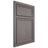 Shiloh Cabinetry Beaded Inset Napa Vertical White Oak Plain Cut Flagstone Door