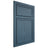 Shiloh Cabinetry Beaded Inset Napa Vertical White Oak Plain Cut Hudson Door