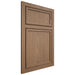 Shiloh Cabinetry Beaded Inset Napa Vertical White Oak Plain Cut Medium Door