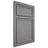 Shiloh Cabinetry Beaded Inset Napa Vertical White Oak Plain Cut Sterling Door