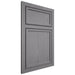 Shiloh Cabinetry Beaded Inset Napa Vertical White Oak Plain Cut Sterling Door