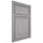 Shiloh Cabinetry Beaded Inset Napa Vertical White Oak Plain Cut Stratus Door