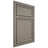 Shiloh Cabinetry Beaded Inset Napa Vertical White Oak Plain Cut Thyme Door