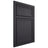 Shiloh Cabinetry Beaded Inset Napa Vertical White Oak Quarter Sawn Harbor Door