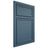 Shiloh Cabinetry Beaded Inset Napa Vertical White Oak Quarter Sawn Hudson Door