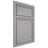 Shiloh Cabinetry Beaded Inset Napa Vertical White Oak Quarter Sawn Stratus Door