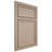 Shiloh Cabinetry Beaded Inset Napa Vertical White Oak Quarter Sawn Straw Door