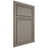 Shiloh Cabinetry Beaded Inset Napa Vertical White Oak Quarter Sawn Thyme Door