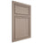 Shiloh Cabinetry Beaded Inset Napa Vertical White Oak Quarter Sawn Whitewash Door