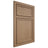 Shiloh Cabinetry Beaded Inset Napa Vertical White Oak Rift Cut Natural Door