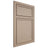 Shiloh Cabinetry Beaded Inset Napa Vertical White Oak Rift Cut Straw Door
