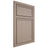 Shiloh Cabinetry Beaded Inset Napa Vertical White Oak Rift Cut Whitewash Door
