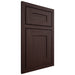 Shiloh Cabinetry Beaded Inset New Haven Alder Plain Cut Bistre Door