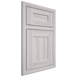 Shiloh Cabinetry Beaded Inset New Haven Hickory Plain Cut Cotton Door