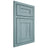 Shiloh Cabinetry Beaded Inset New Haven Hickory Plain Cut Sky Door