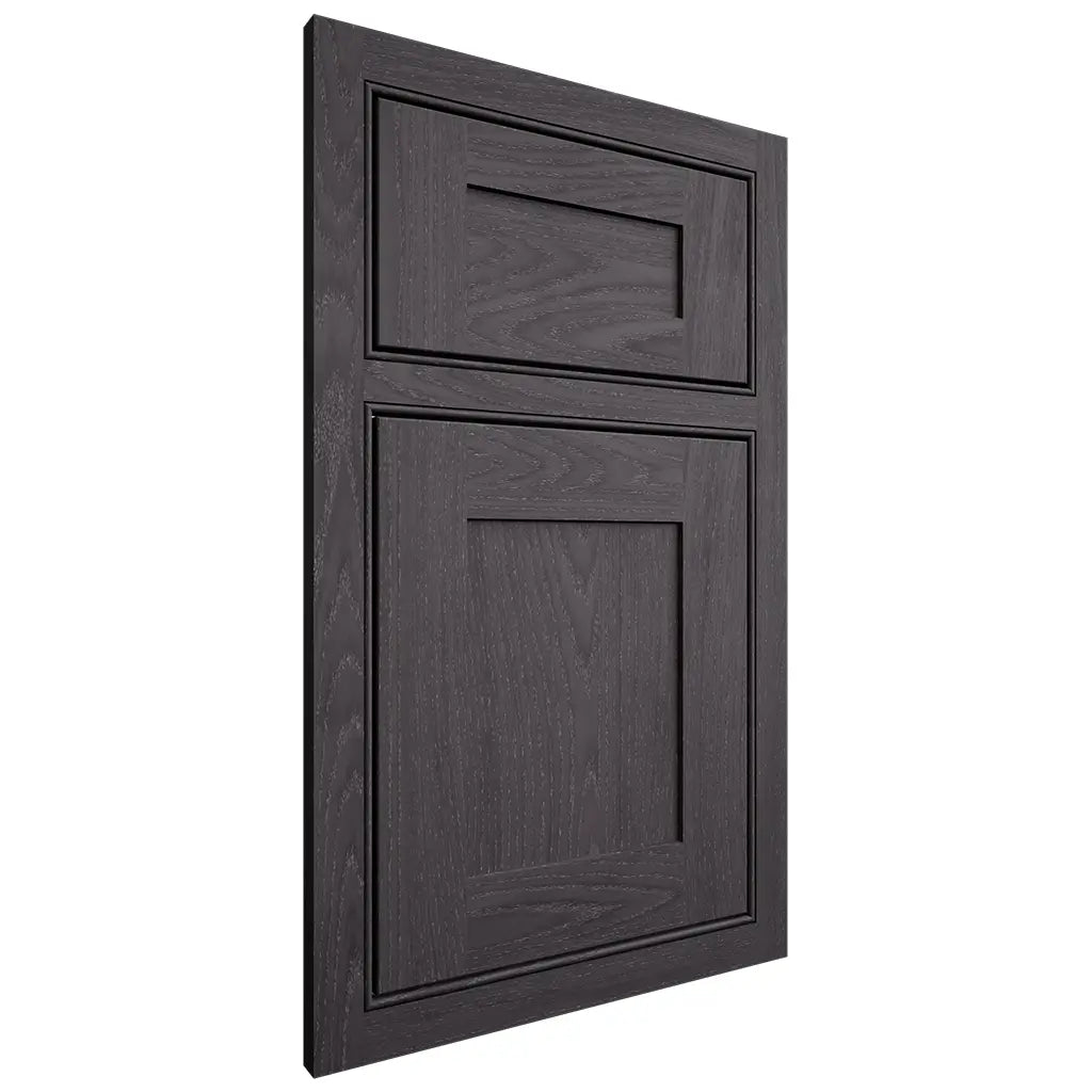 Shiloh Cabinetry Beaded Inset New Haven Red Oak Plain Cut Harbor Door