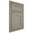 Shiloh Cabinetry Beaded Inset New Haven Red Oak Plain Cut Thyme Door