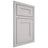 Shiloh Cabinetry Beaded Inset New Haven White Oak Plain Cut Cotton Door
