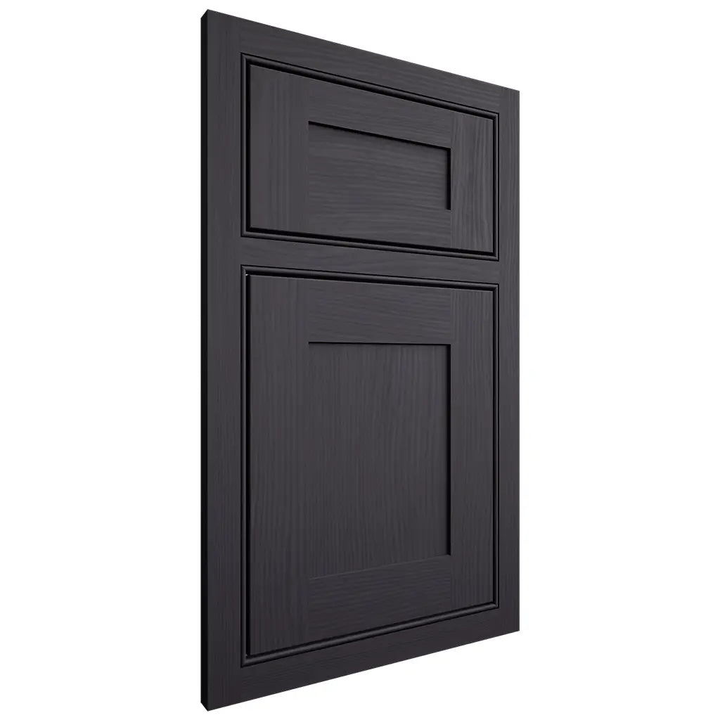 Shiloh Cabinetry Beaded Inset New Haven White Oak Plain Cut Harbor Door
