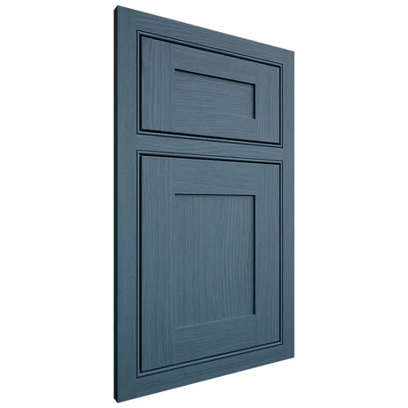 Shiloh Cabinetry Beaded Inset New Haven White Oak Plain Cut Hudson Door