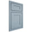 Shiloh Cabinetry Beaded Inset New Haven White Oak Plain Cut Sky Door