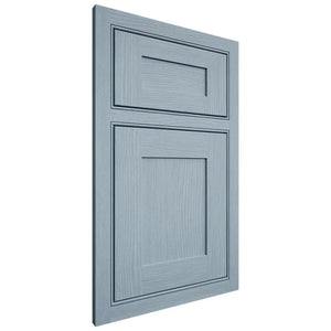 Shiloh Cabinetry Beaded Inset New Haven White Oak Plain Cut Sky Door