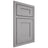 Shiloh Cabinetry Beaded Inset New Haven White Oak Plain Cut Stratus Door