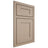 Shiloh Cabinetry Beaded Inset New Haven White Oak Plain Cut Straw Door