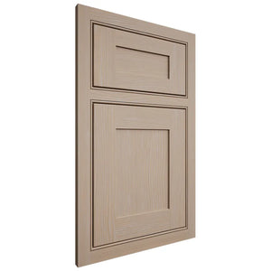 Shiloh Cabinetry Beaded Inset New Haven White Oak Plain Cut Straw Door