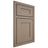 Shiloh Cabinetry Beaded Inset New Haven White Oak Rift Cut Almond Door