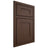 Shiloh Cabinetry Beaded Inset New Haven White Oak Rift Cut Braun Door