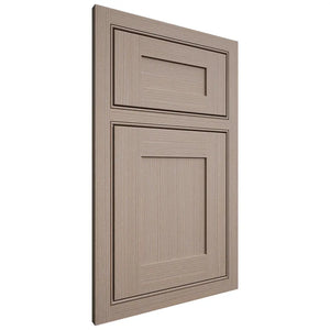 Shiloh Cabinetry Beaded Inset New Haven White Oak Rift Cut Whitewash Door