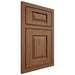 Shiloh Cabinetry Beaded Inset Oxford Alder Plain Cut Walnut Door