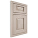 Shiloh Cabinetry Beaded Inset Oxford Alder Plain Cut White Sands Door