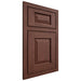 Shiloh Cabinetry Beaded Inset Oxford Cherry Plain Cut Bourbon Door
