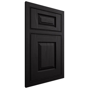 Shiloh Cabinetry Beaded Inset Oxford Cherry Plain Cut Espresso Door