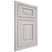 Shiloh Cabinetry Beaded Inset Oxford Hickory Plain Cut Cotton Door