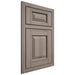Shiloh Cabinetry Beaded Inset Oxford Hickory Plain Cut Sterling Door