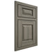 Shiloh Cabinetry Beaded Inset Oxford Hickory Plain Cut Thyme Door