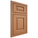 Shiloh Cabinetry Beaded Inset Oxford Maple Plain Cut Cashmere Door