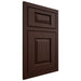 Shiloh Cabinetry Beaded Inset Oxford Maple Plain Cut Cocoa Door