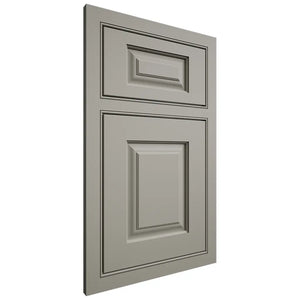 Shiloh Cabinetry Beaded Inset Oxford Paintable Evergreen Fog Door