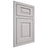 Shiloh Cabinetry Beaded Inset Oxford Paintable Light French Gray Door