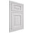 Shiloh Cabinetry Beaded Inset Oxford Paintable Polar Door