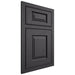 Shiloh Cabinetry Beaded Inset Oxford Poplar Plain Cut Cadet Door