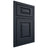 Shiloh Cabinetry Beaded Inset Oxford Poplar Plain Cut Hudson Door
