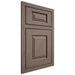 Shiloh Cabinetry Beaded Inset Oxford Poplar Plain Cut River Rock Door