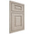 Shiloh Cabinetry Beaded Inset Oxford Poplar Plain Cut Seagull Door