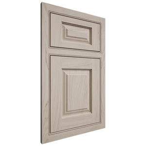 Shiloh Cabinetry Beaded Inset Oxford Poplar Plain Cut Seagull Door